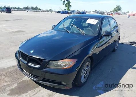 2008 BMW 328I z USA, uszkodzony, nr VIN WBAVC535X8FZ87455